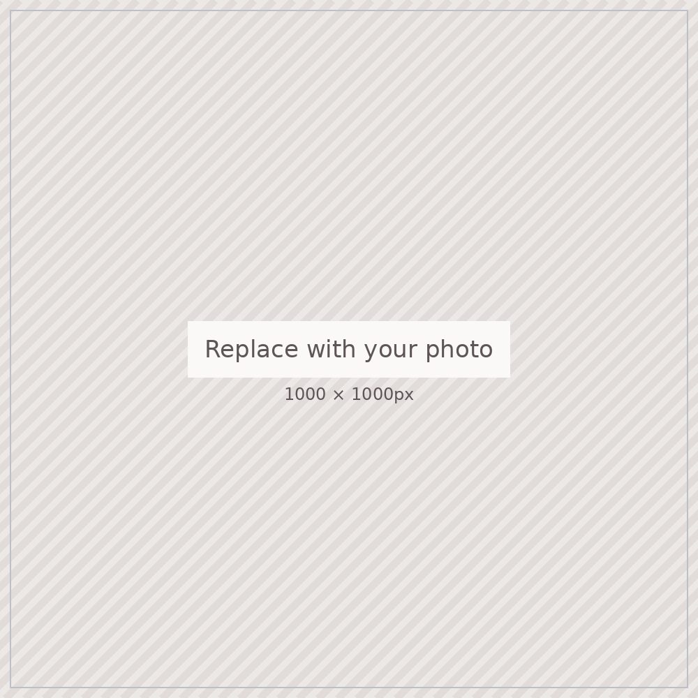 Placeholder photo: replace with your own
